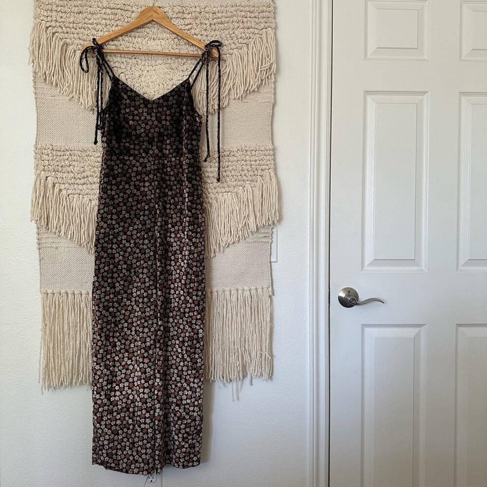 Madewell Velvet Thistle Cami Jumpsuit